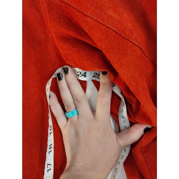 Adam Douglass Red Leather jacket - Picture 5 of 6